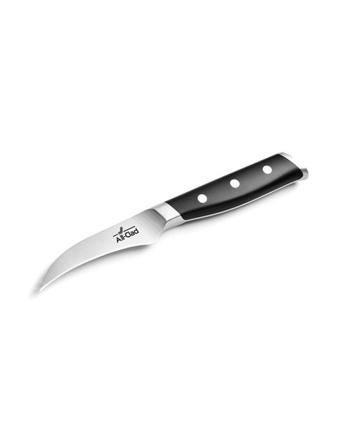 "3"" Curved Pairng Knife - Stainless Steel Black"