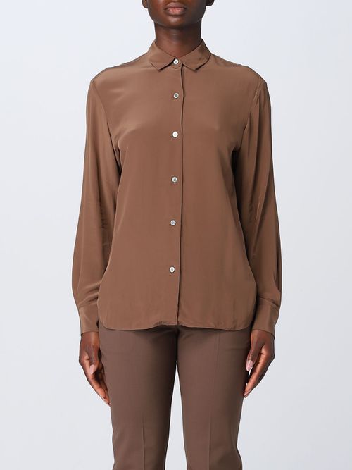 Shirt Woman color Brown