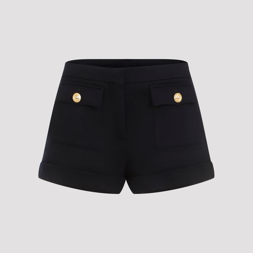 Virgin Wool Bermuda Shorts for Women