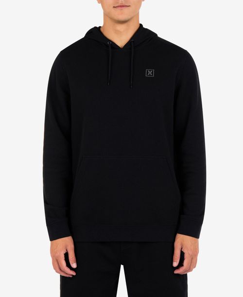 Men's Icon Boxed Pullover Hooded Sweatshirt - Black