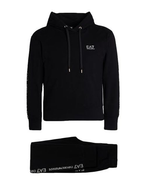Woman Tracksuit Black Size XXS Cotton, Elastane