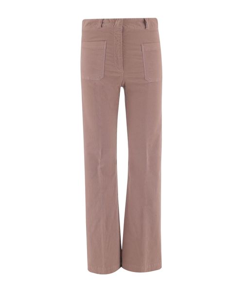 Casual trousers with belt loops