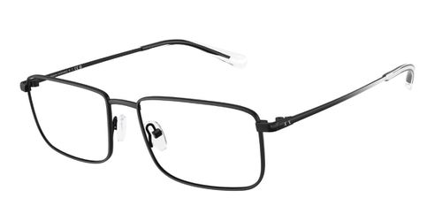 Armani Exchange AX1069 6000 Men's Eyeglasses Black Size 56 (Frame Only) - Blue Light Block Available