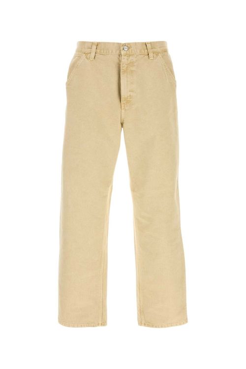 Knee Chinos — Beige