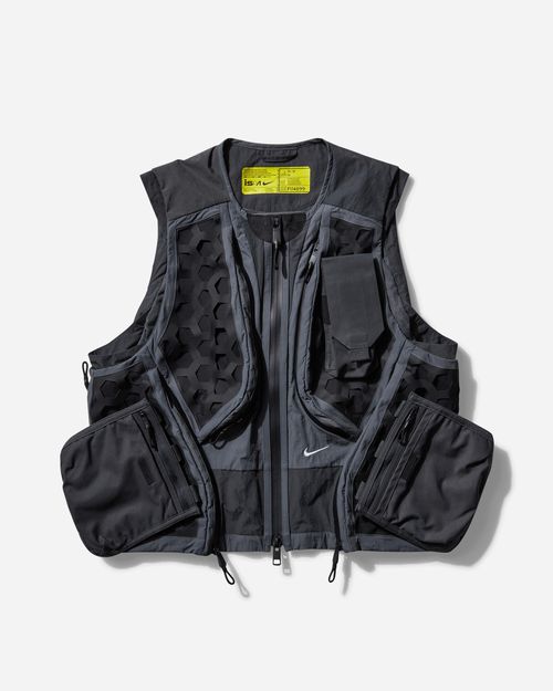Men s ISPA Modular Pocket Vest Anthracite