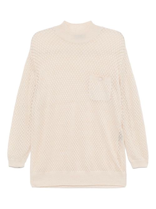 Long-sleeve cardigan - Neutrals