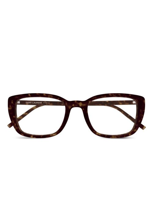 Saint Laurent Eyewear 여성 776 002 glasses - Brown SL776
