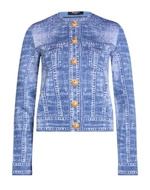 Woman Jacket Light blue Size 4 Viscose, Polyester, Polyamide