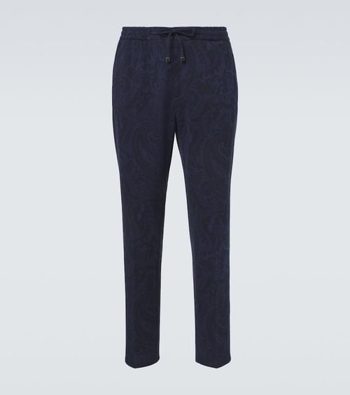 Paisley sweatpants