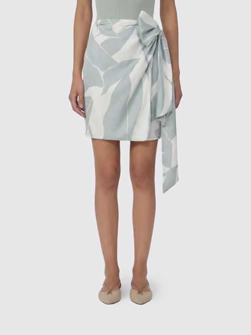 Skirt Woman color White