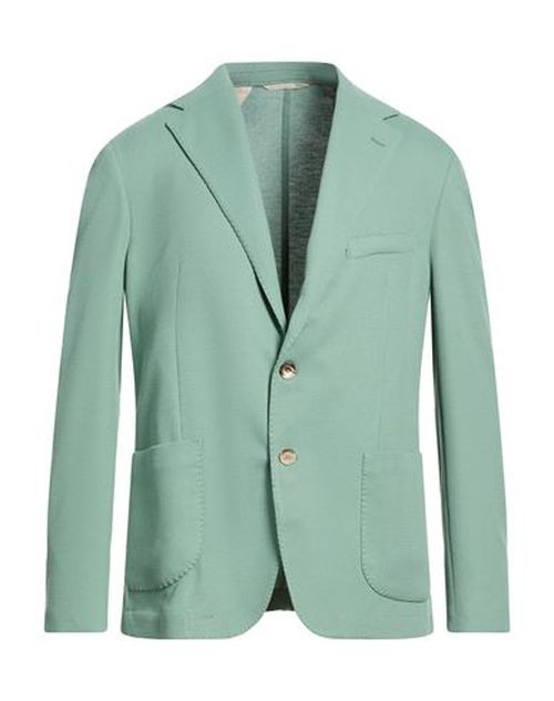 Man Blazer Sage green Size 40 Polyester, Viscose, Elastane