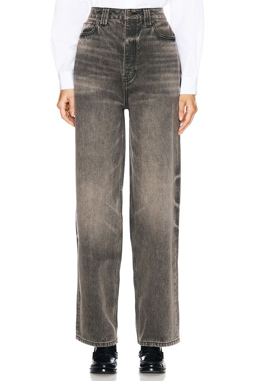 Fear of God ESSENTIALS Straight Leg Jeans in Vintage Black - Black.  31 also in 24, 25, 26, 27, 28