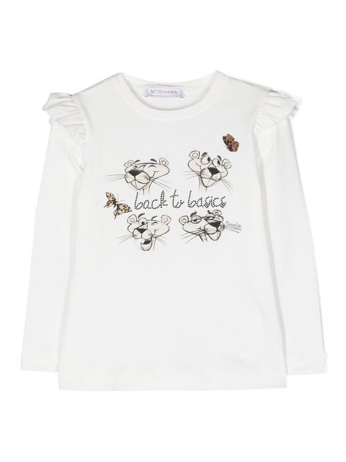 Pink Panther long-sleeve T-shirt - 0001