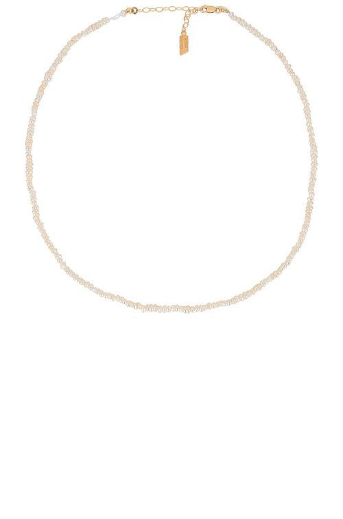 Loren Stewart Baby Pearl Choker in White