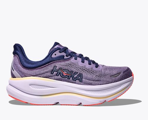 HOKA Women's Bondi 9 Shoes in Berry Jam/Berry Patch