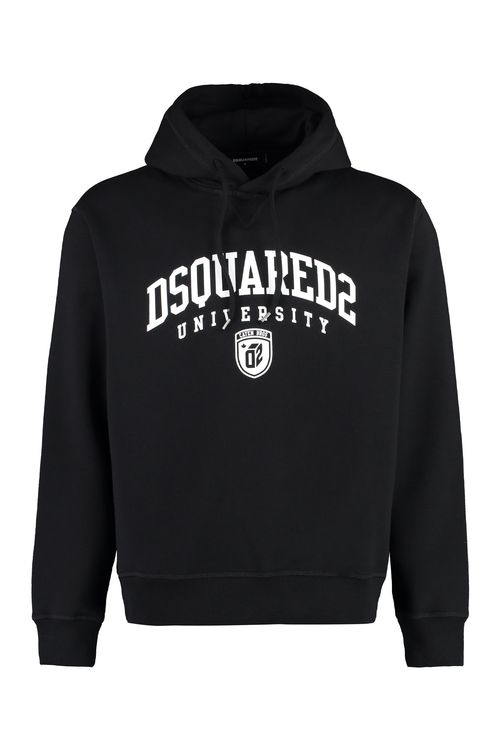 Logo-print Cotton Hoodie