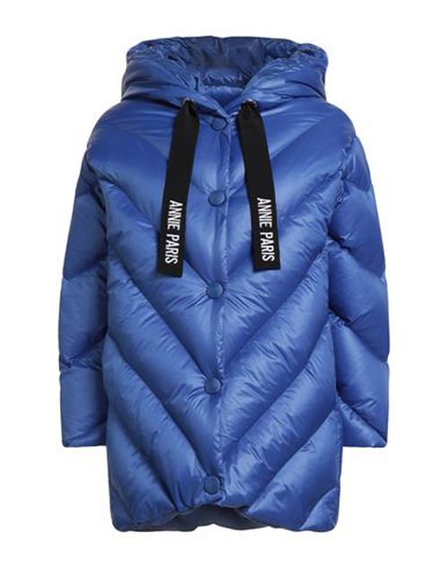 Woman Puffer Blue Size 4 Polyamide