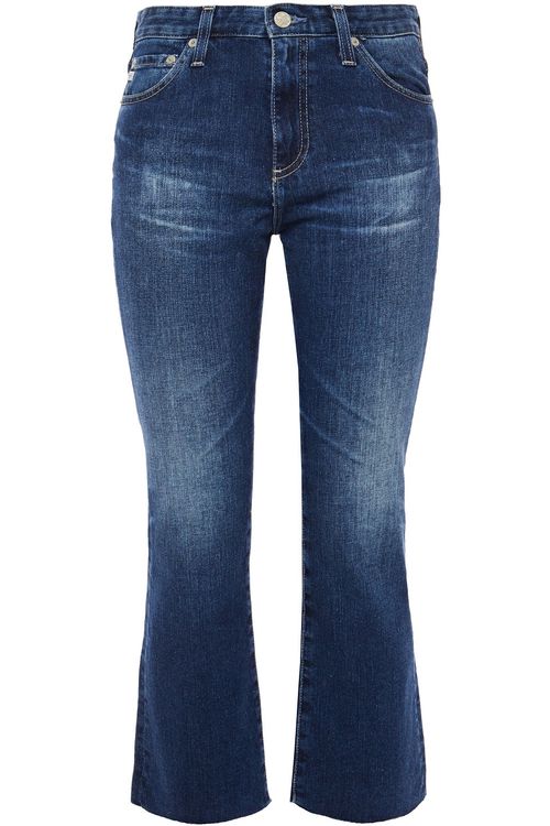 AG Jeans - Faded mid-rise kick-flare jeans - Blue - 24