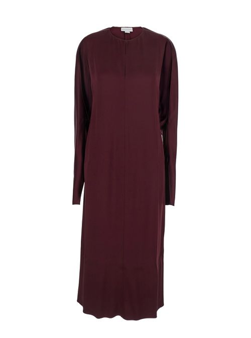 Satin Cutout Detail Gown