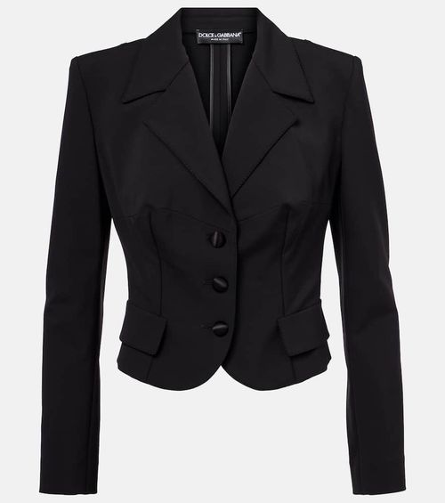 Cropped blazer
