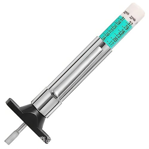 TEMU Tyre Tread Depth Gauge, Tire Surface Depth Gauge, Tire Meter, Tire Depth Gauge, Tire Surface Gauge, Green Type Of Tire Tread Measurement