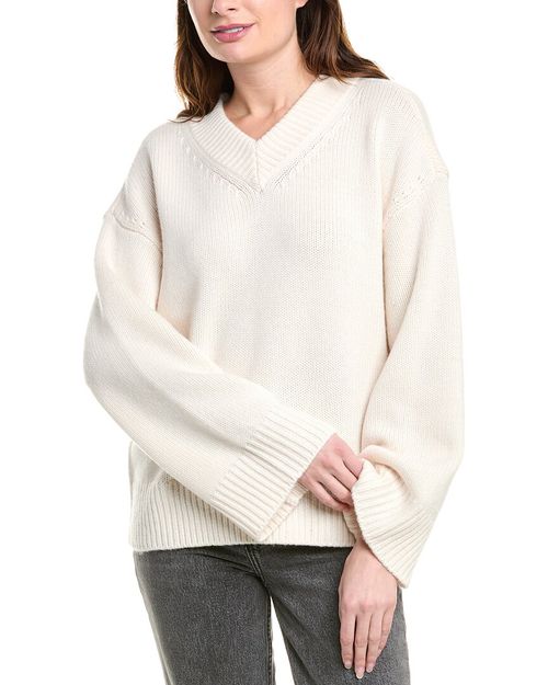 Danica V-Neck Wool & Cashmere-Blend Sweater