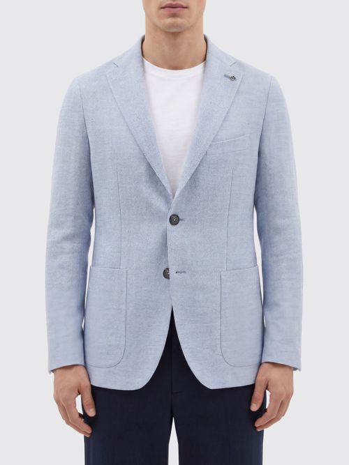 Jacket Men color Blue