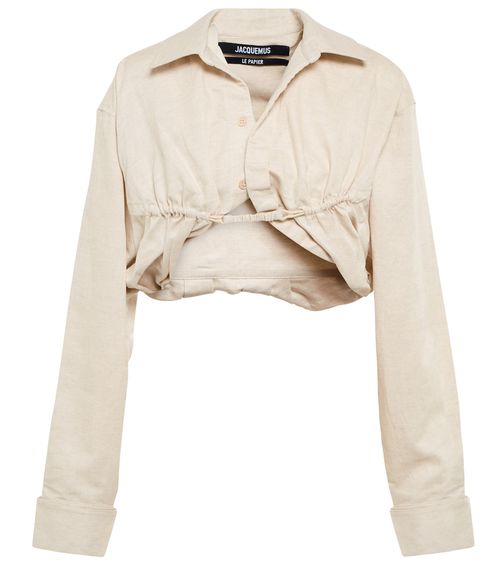 La Chemise Machou cotton and linen shirt