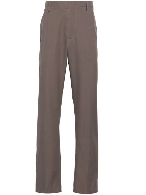 Tailored wool trousers - Grey