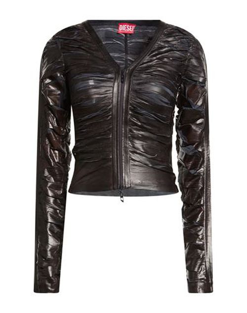 Woman Shirt Black Size XS Acetate, Elastane