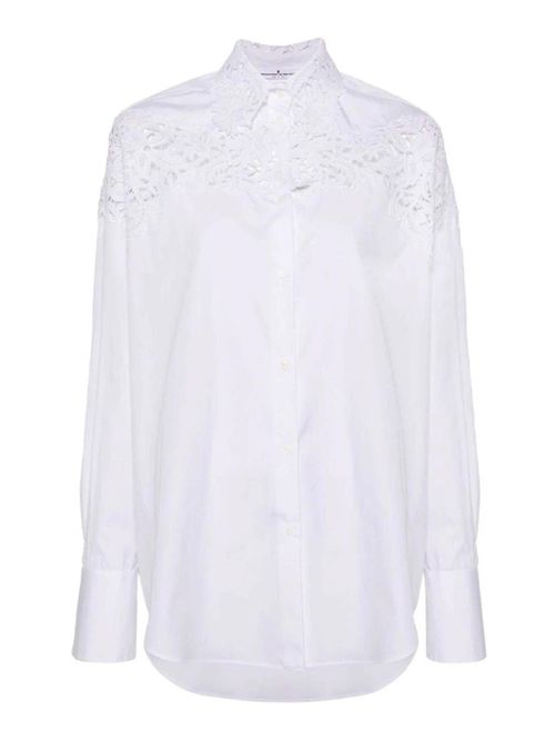 Shirt With Lace
