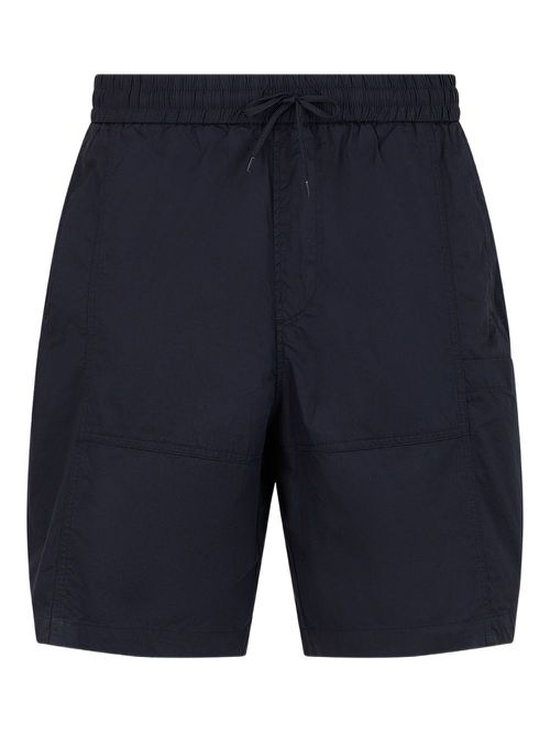 Armani Exchange elasticated-waist shorts - Blue