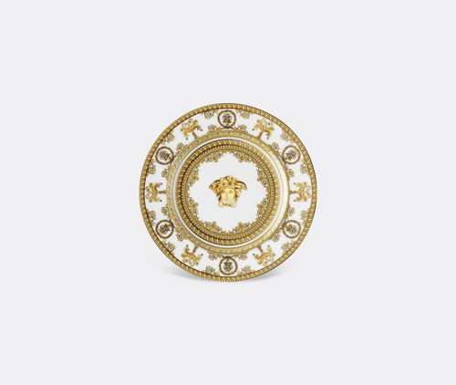 'baroque Bianco' Plate, Medium