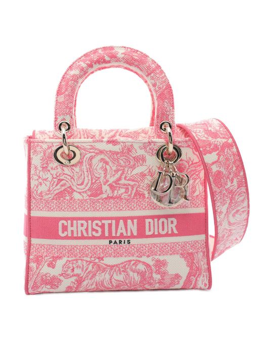 2020s medium Lady D-Lite tote bag - Pink