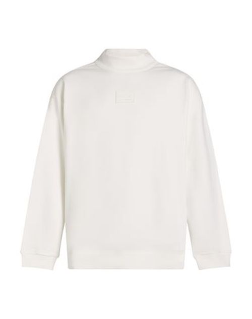 Man Sweatshirt Ivory Size L Cotton