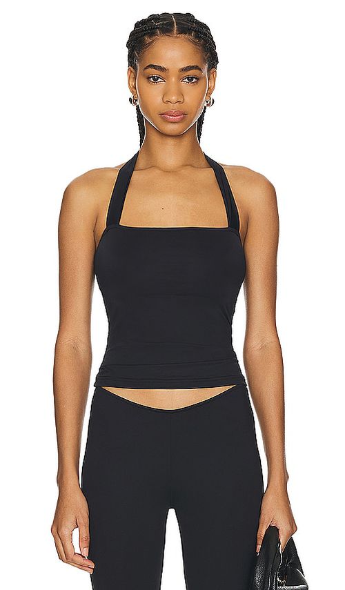 LIONESS Rouje Halter Top in Black. -  XL also in