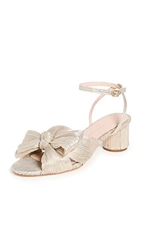 Loeffler Randall Women's Dahlia Pleated Bow Heels