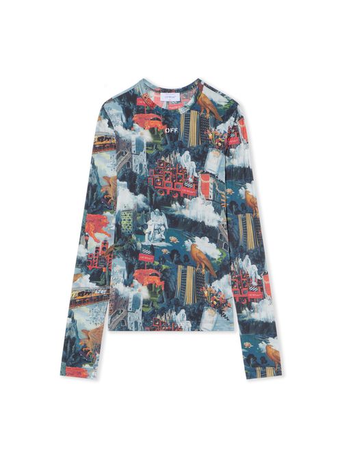 World Paint Second Skin Crew - Female T-shirts And Tops Ai Print