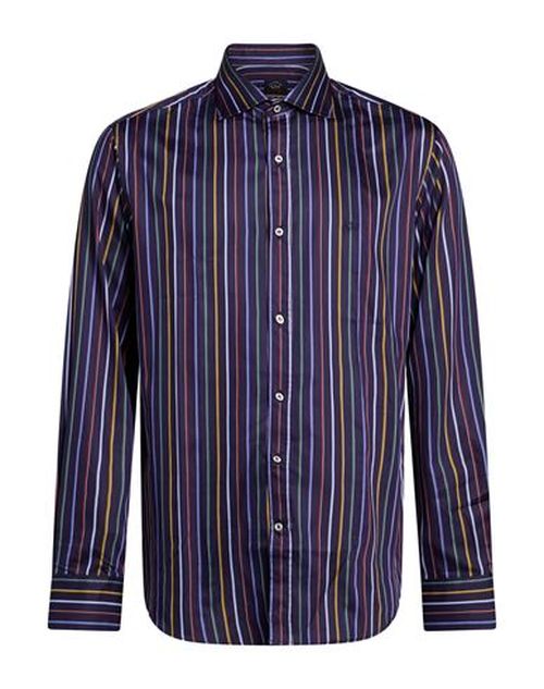 Man Shirt Blue Size 16 Cotton