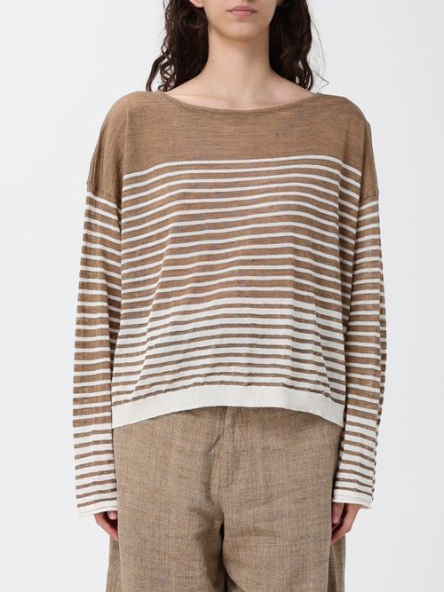 Sweatshirt Woman color Brown