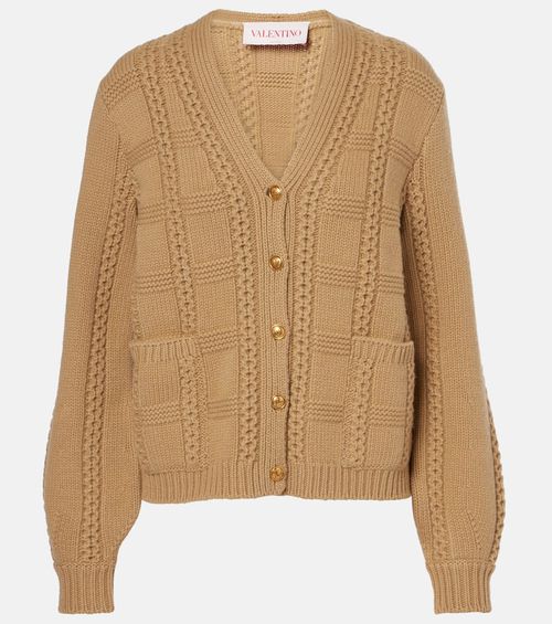 Virgin wool cardigan