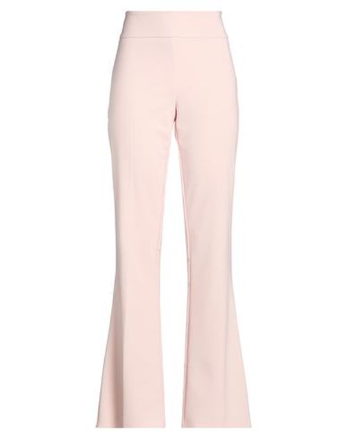 Woman Pants Light pink Size L Polyester, Elastane