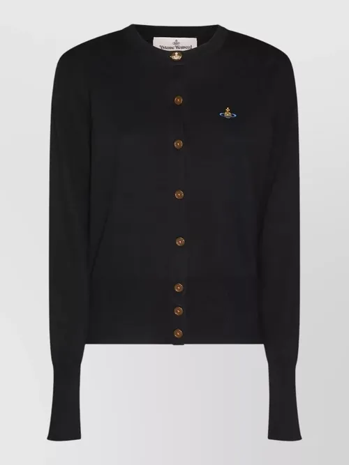 Vivienne Westwood - bea crew neck knit cardigan
