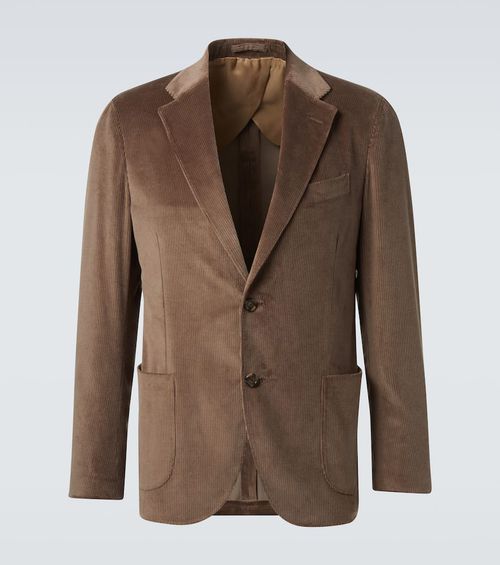 Cotton corduroy blazer