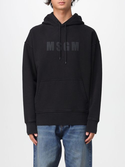 Sweatshirt Men color Black