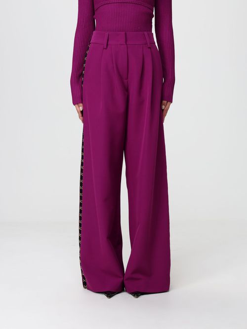 Pants Woman color Violet