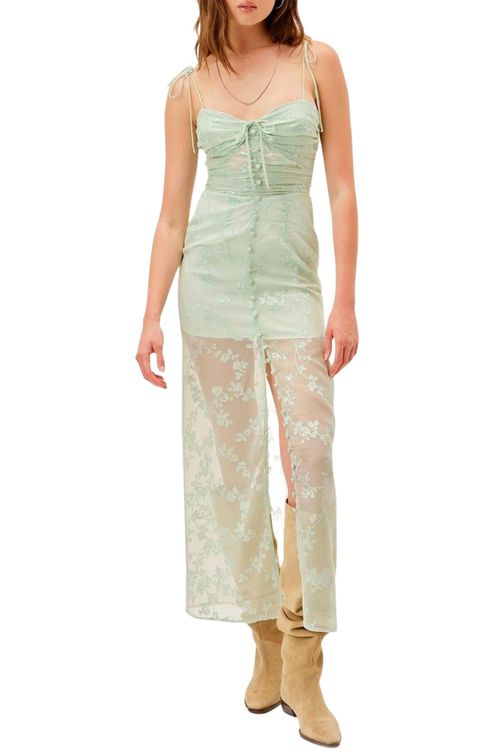 Breanne Maxi Dress In Green