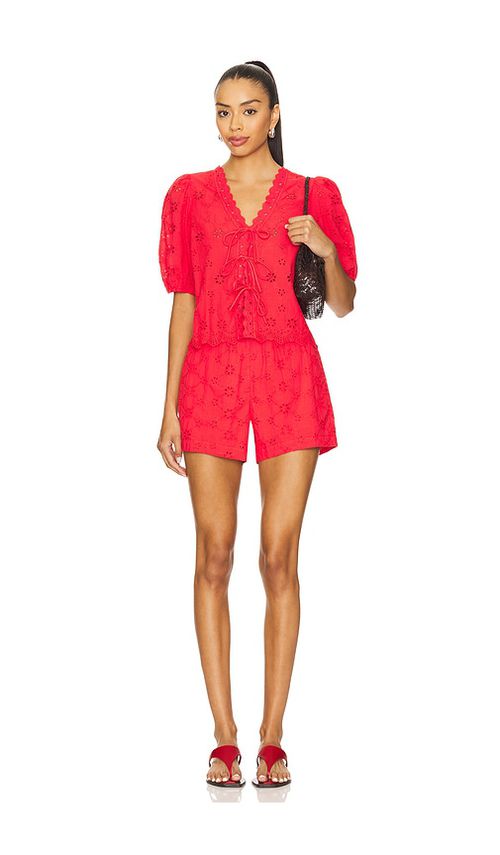 HEARTLOOM COMBISHORT YUIKO en Red.  XS. Also en