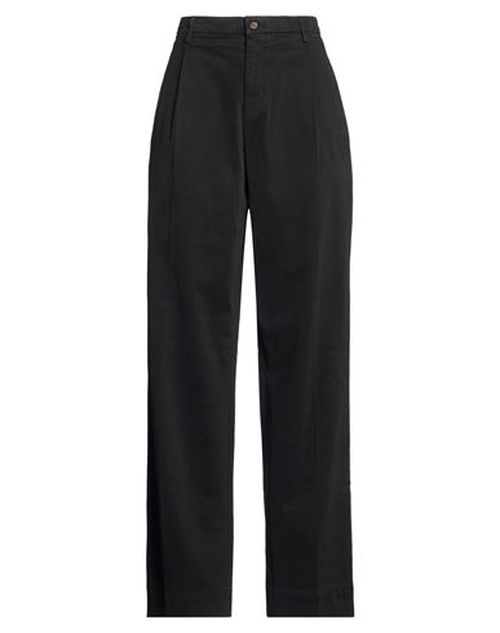 Woman Pants Black Size 10 Modal, Cotton, Elastane