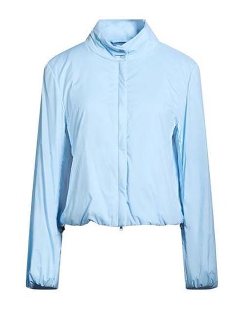 Woman Jacket Light blue Size 10 Polyamide, Polyurethane coated